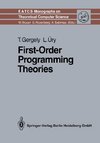 First-Order Programming Theories