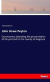John Howe Peyton