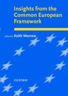 Describing English Language : Insights from the Common European Framework