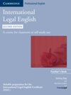 International Legal English Teachers Book