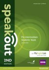 Speakout Pre-Intermediate 2nd Edition Coursebook with DVD-ROM & MyEnglishLab