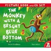 Monkey with a Bright Blue Bottom Book+CD