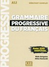 Grammaire progressive du français - Niveau débutant complet - Livre + CD + Livre-web - Nouvelle couverture