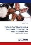 THE ROLE OF TRAINING ON EMPLOYEE EFFICIENCY IN FAST FOOD SECTOR