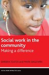 Social work in the community