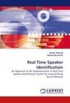 Real Time Speaker Identification