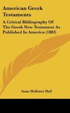 American Greek Testaments