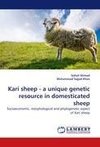 Kari sheep - a unique genetic resource in domesticated sheep