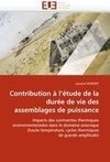 Contribution à l''étude de la durée de vie des assemblages de puissance
