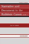 Narrative & Document in the Rabbinic Canon, Volume II