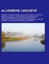 Allgemeine Linguistik
