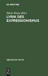 Lyrik des Expressionismus