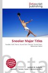 Snooker Major Titles