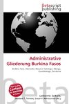 Administrative Gliederung Burkina Fasos