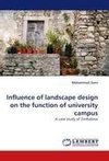 Influence of landscape design on the function of university campus