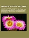 Gangs in Detroit, Michigan