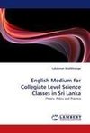 English Medium for Collegiate Level Science Classes in Sri Lanka