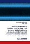 CADMIUM SULFIDE NANOSTRUCTURES FOR DEVICE APPLICATIONS