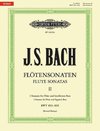 Sonaten für Flöte und bezifferten Bass BWV 1033 - 1035 / URTEXT