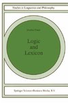 Logic and Lexicon
