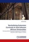 Revitalizing Extension Curricula in Sub-Saharan African Universities