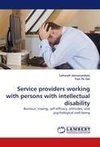 Service providers working with persons with intellectual disability