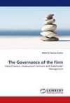 The Governance of the Firm