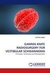 GAMMA KNIFE RADIOSURGERY FOR VESTIBULAR SCHWANNOMA