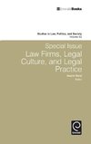 Special Issue Law Firms, Legal Culture, and Legal Practice