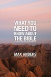 What You Need to Know about the Bible