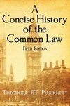 CONCISE HIST OF THE COMMON LAW