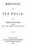 Moby-Dick, or, The Whale