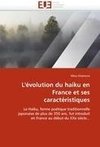 L'évolution du haiku en France et ses caractéristiques