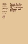 Forest Service Specification for Roads and Bridges (August 1996 revision)