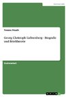 Georg Christoph Lichtenberg - Biografie und Brieftheorie