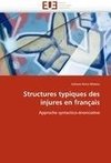 Structures typiques des injures en français