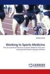 Working In Sports Medicine