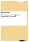 Entwicklungsgrad von Supply Chain Management in Österreich