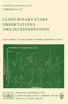 Close Binary Stars: Observations and Interpretation