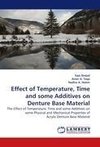 Effect of Temperature, Time and some Additives on Denture Base Material