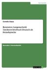 Rezension: Langenscheidt Taschenwörterbuch Deutsch als Fremdsprache