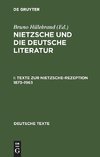 Texte zur Nietzsche-Rezeption 1873-1963
