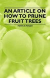 ARTICLE ON HT PRUNE FRUIT TREE