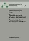 Öffentliches und privates Management