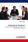 Listening to Teachers: