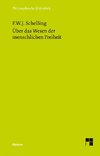 Über das Wesen der menschlichen Freiheit