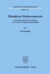 Öffentliches Wettbewerbsrecht.