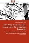 Caractères sylvicoles agro-économique de Anogeissus leiocarpus
