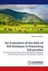 An Evaluation of the Role of EIA Database in Promoting EIA practice