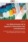 Les déterminants de la capacité d'absorption des connaissances